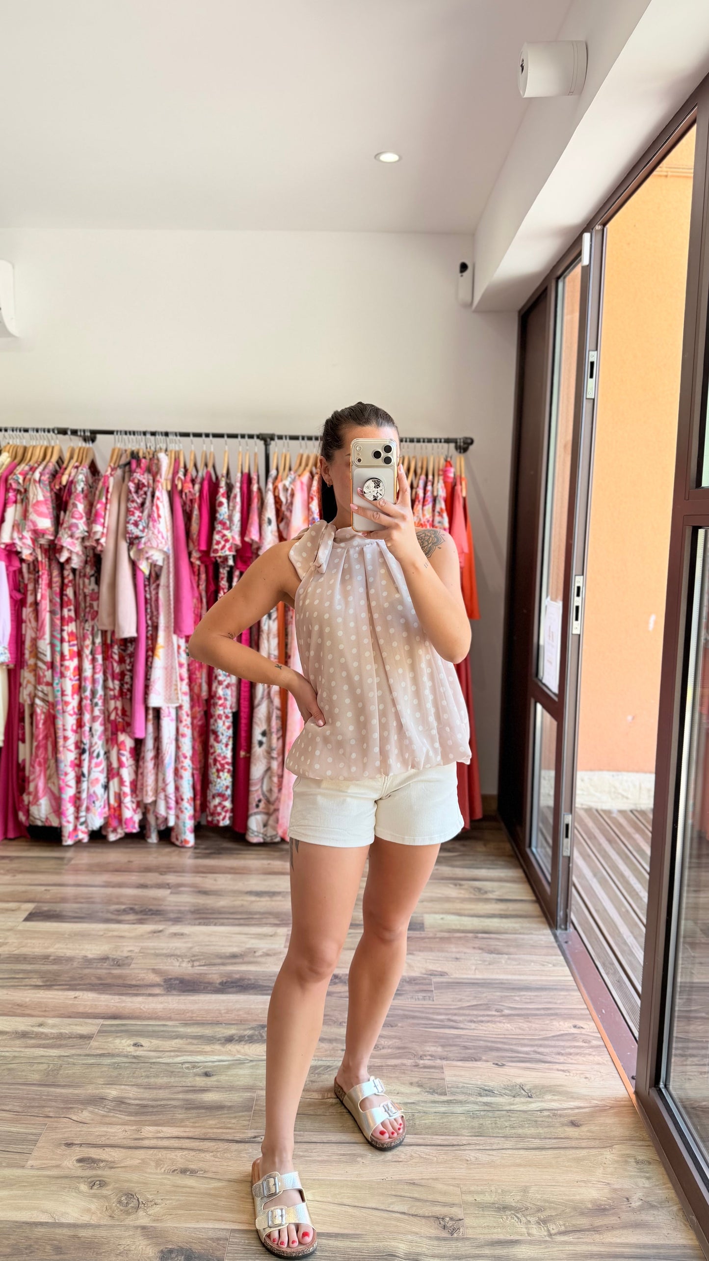 Top Zalia beige