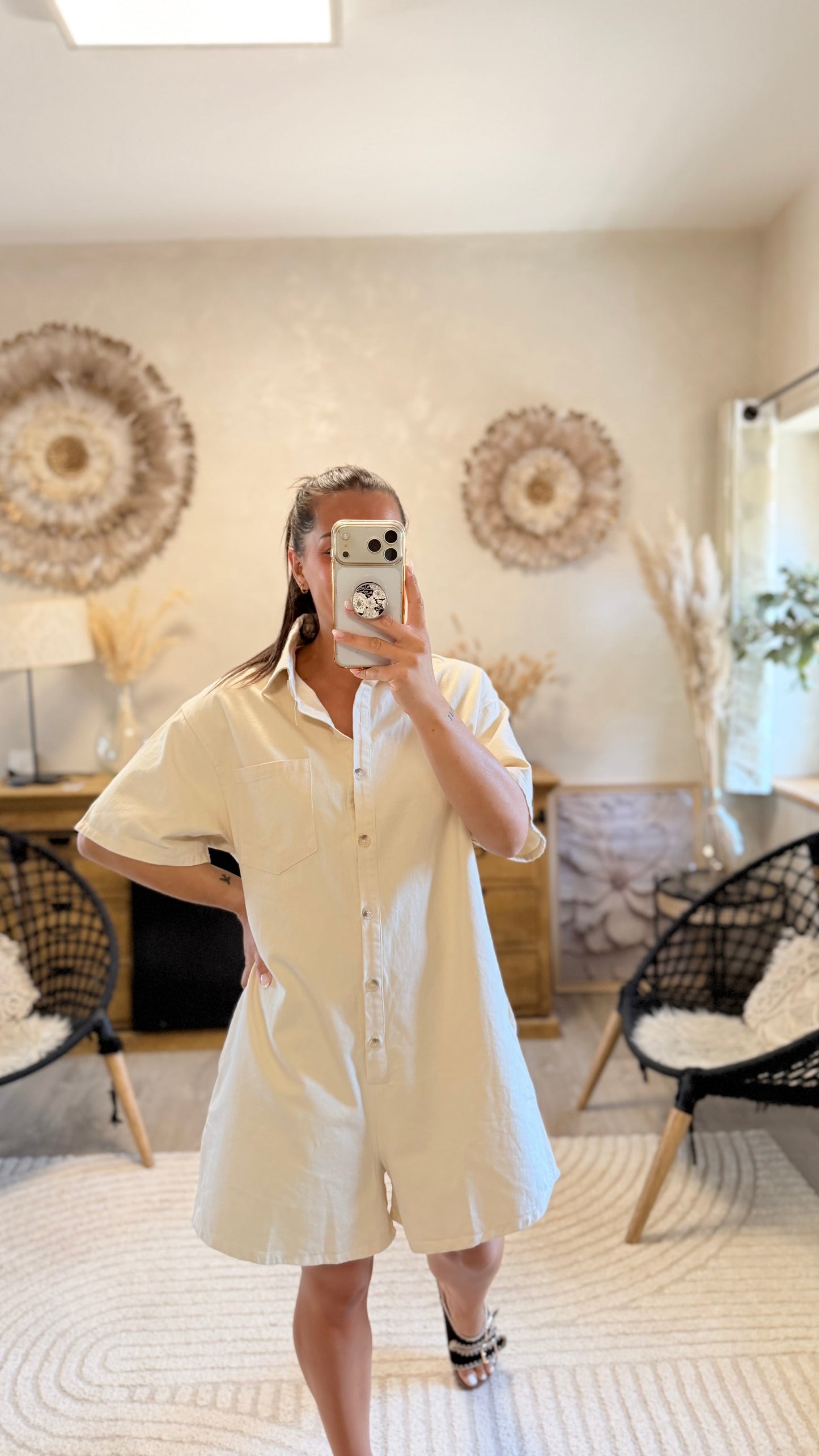Combinaison Iago CURVY beige