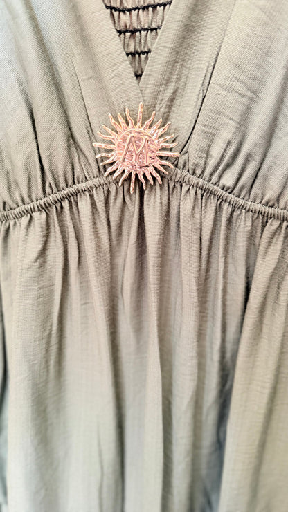 Ropa larga Soleil Kaki CURVY