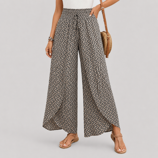 Sahara - Pantalones Anchos Relajados