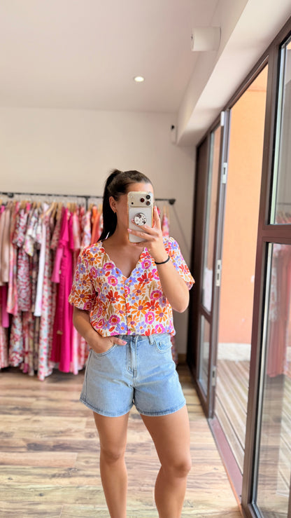 Camisa Romy CURVY (PEDIDO ANTICIPADO ENVÍO EL 15/07)