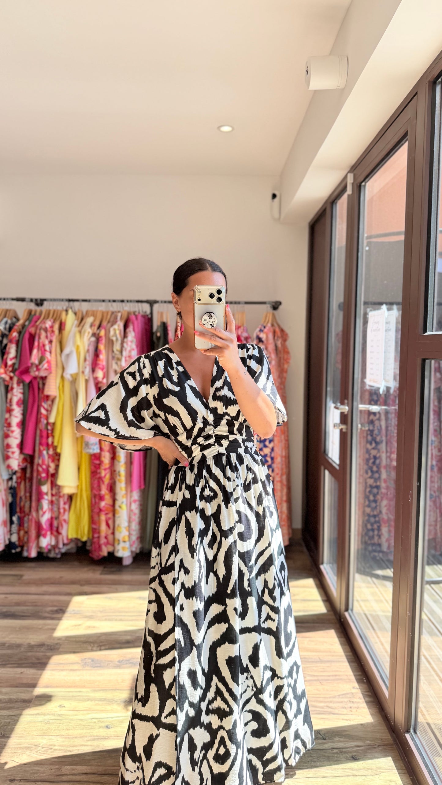 Vestido largo Gina CURVY (PEDIDO ANTICIPADO ENVÍO EL 15/07)