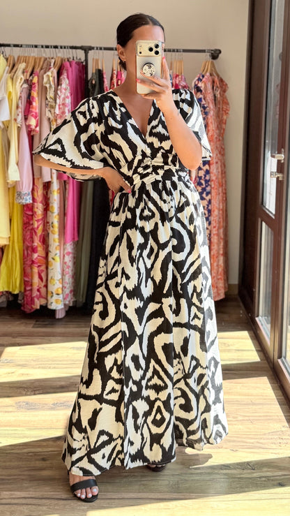 Vestido largo Gina CURVY (PEDIDO ANTICIPADO ENVÍO EL 15/07)