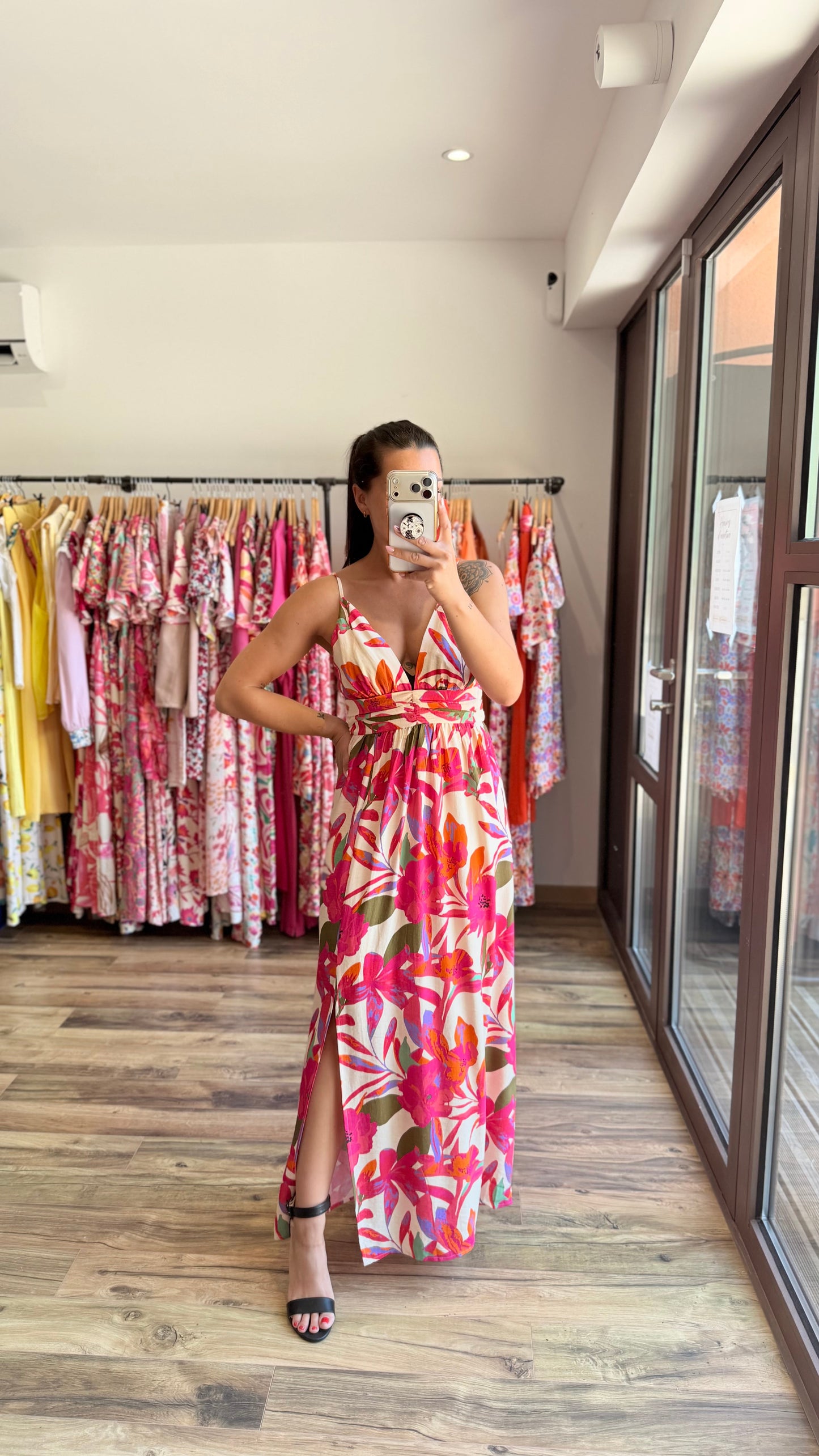 Vestido largo Caillier CURVY