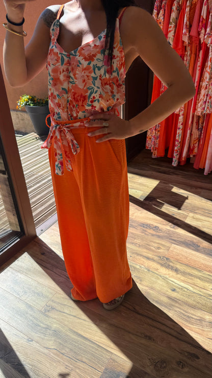 Pantalón Candice naranja CURVY
