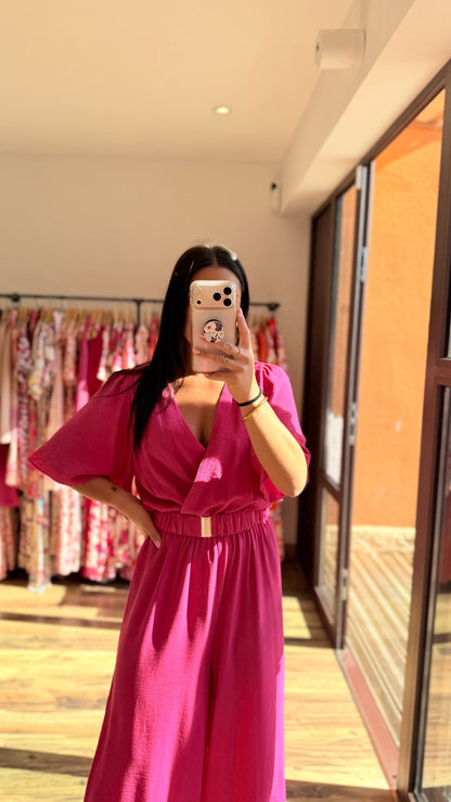 Combinaison Slomé rosa fucsia CURVY