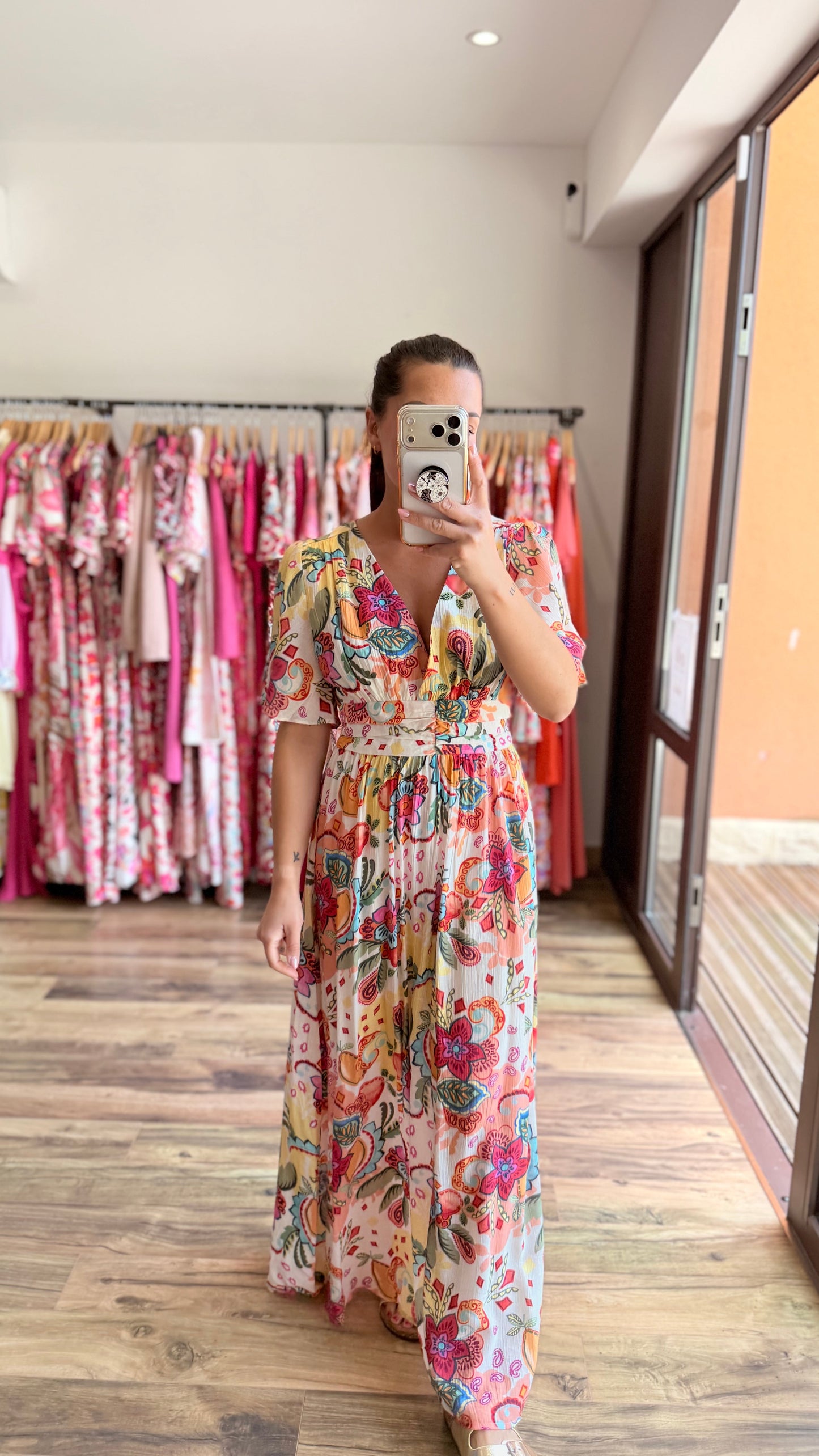 Robe longue Lita CURVY (PEDIDO ANTICIPADO ENVÍO EL 9/06)