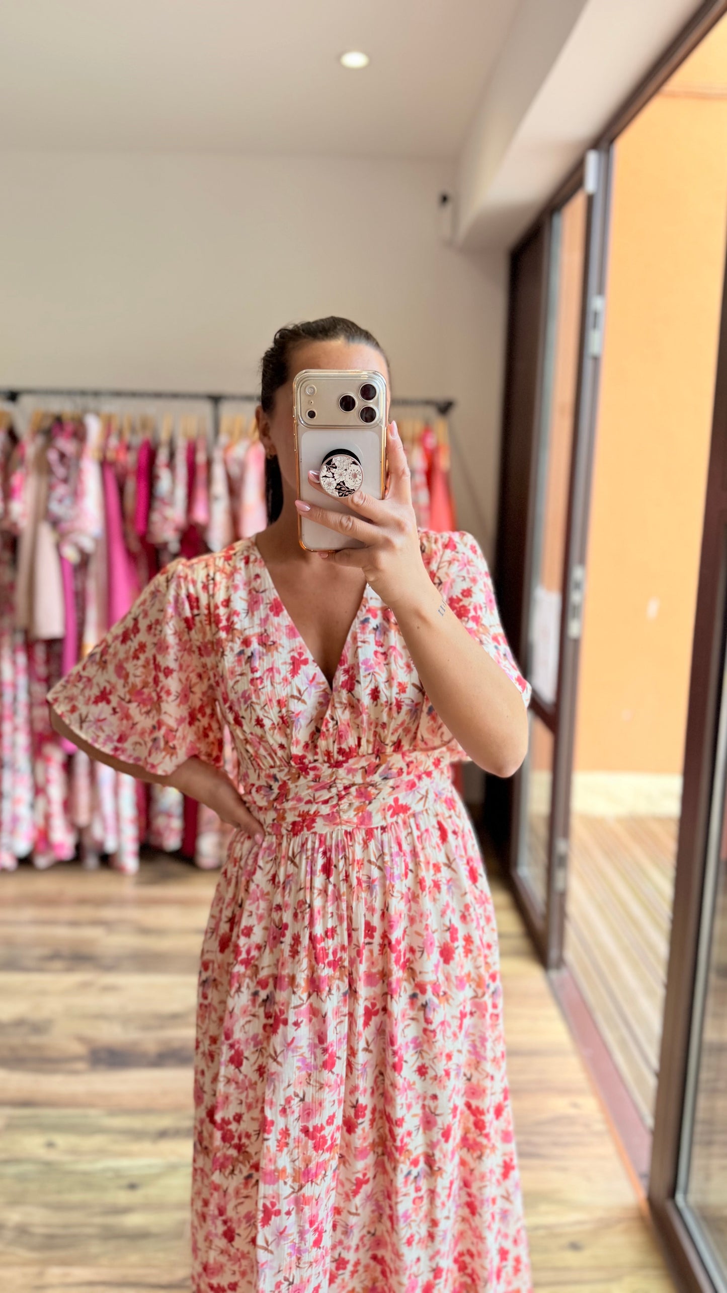 Robe longue Berry CURVY PRÉCOMMANDE EXPÉDITION 1/06)