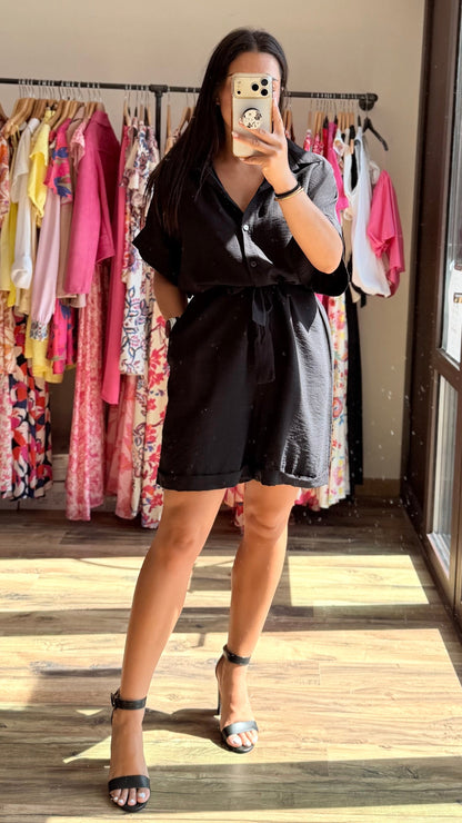 Combishort Kola negro CURVY
