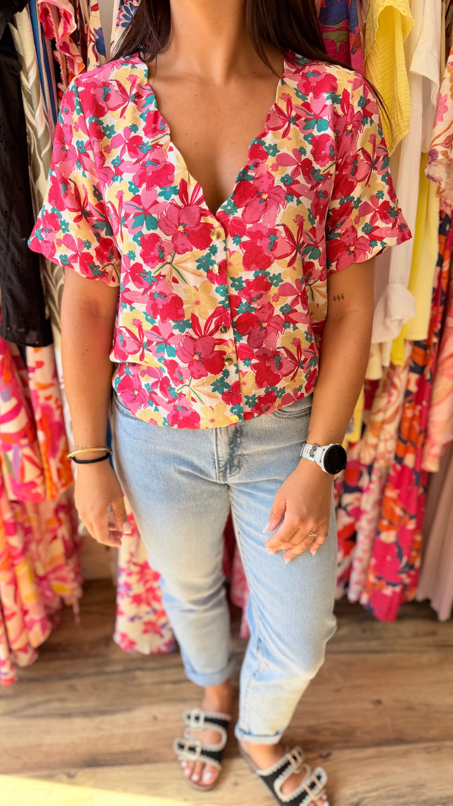 Flora – Blusa floral