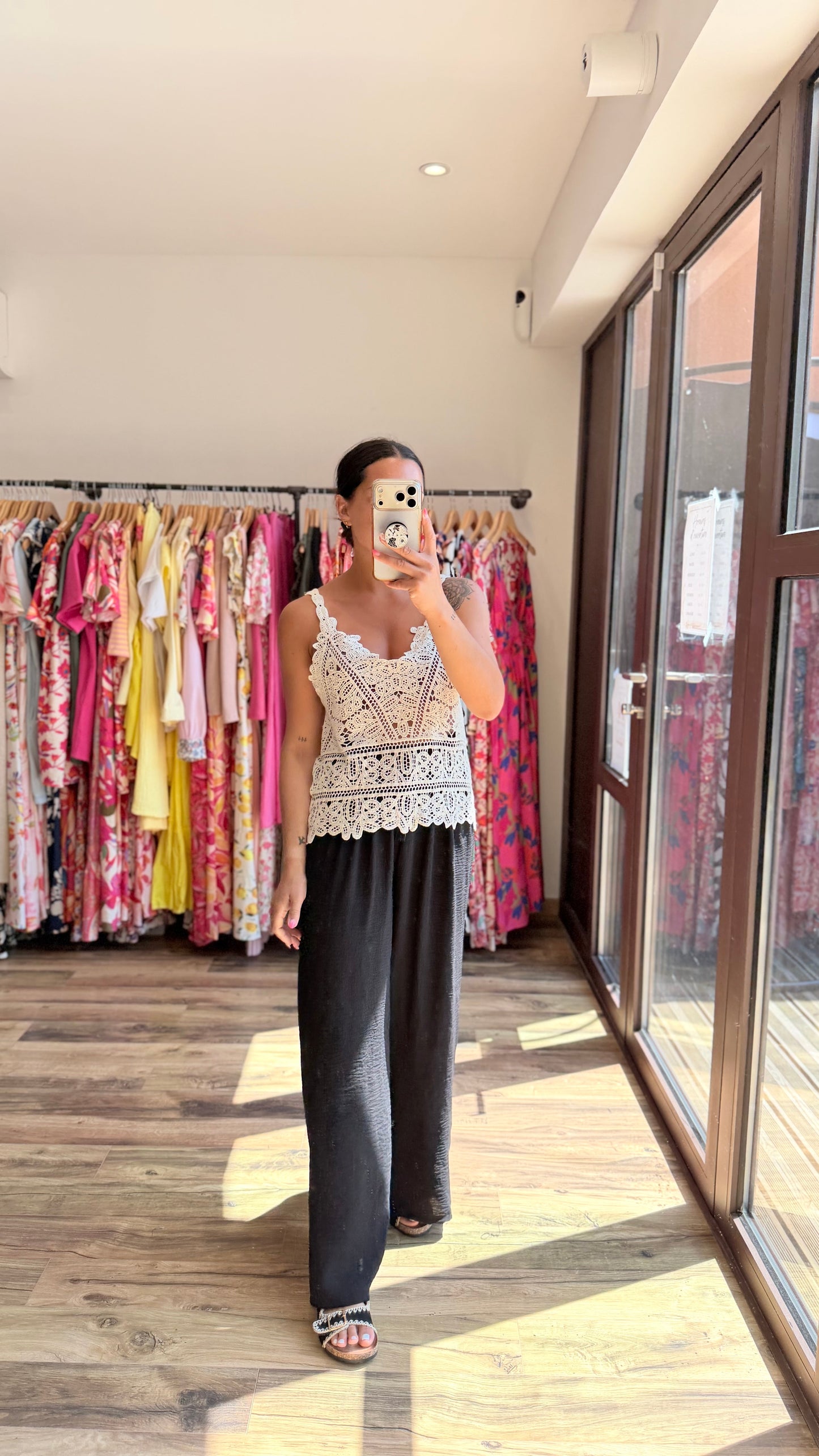 Pantalón Valentino negro CURVY