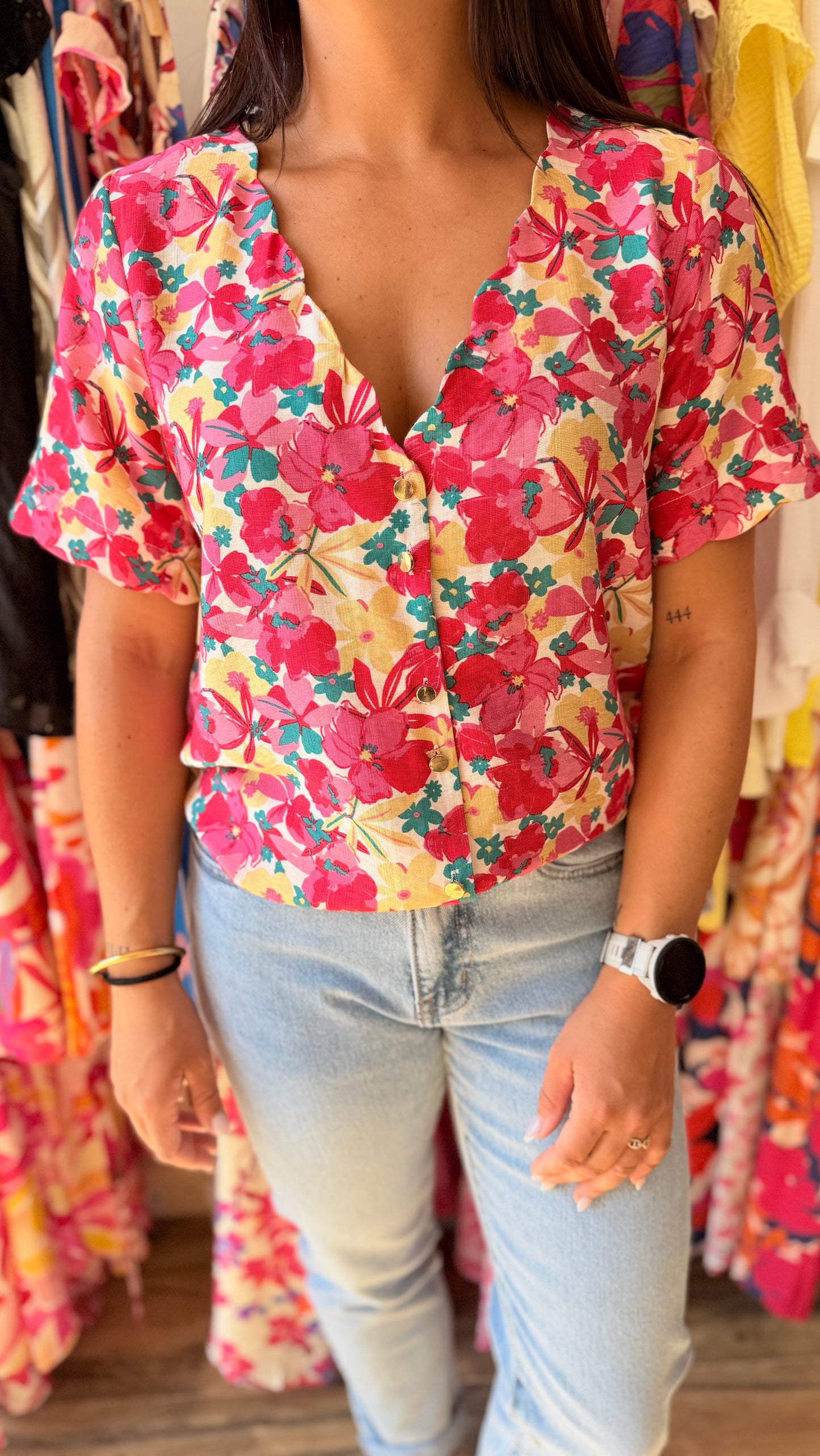 Flora – Blusa floral