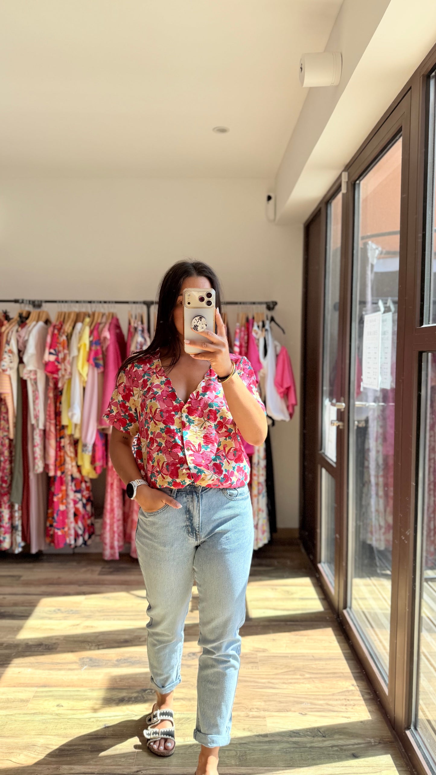 Flora – Blusa floral