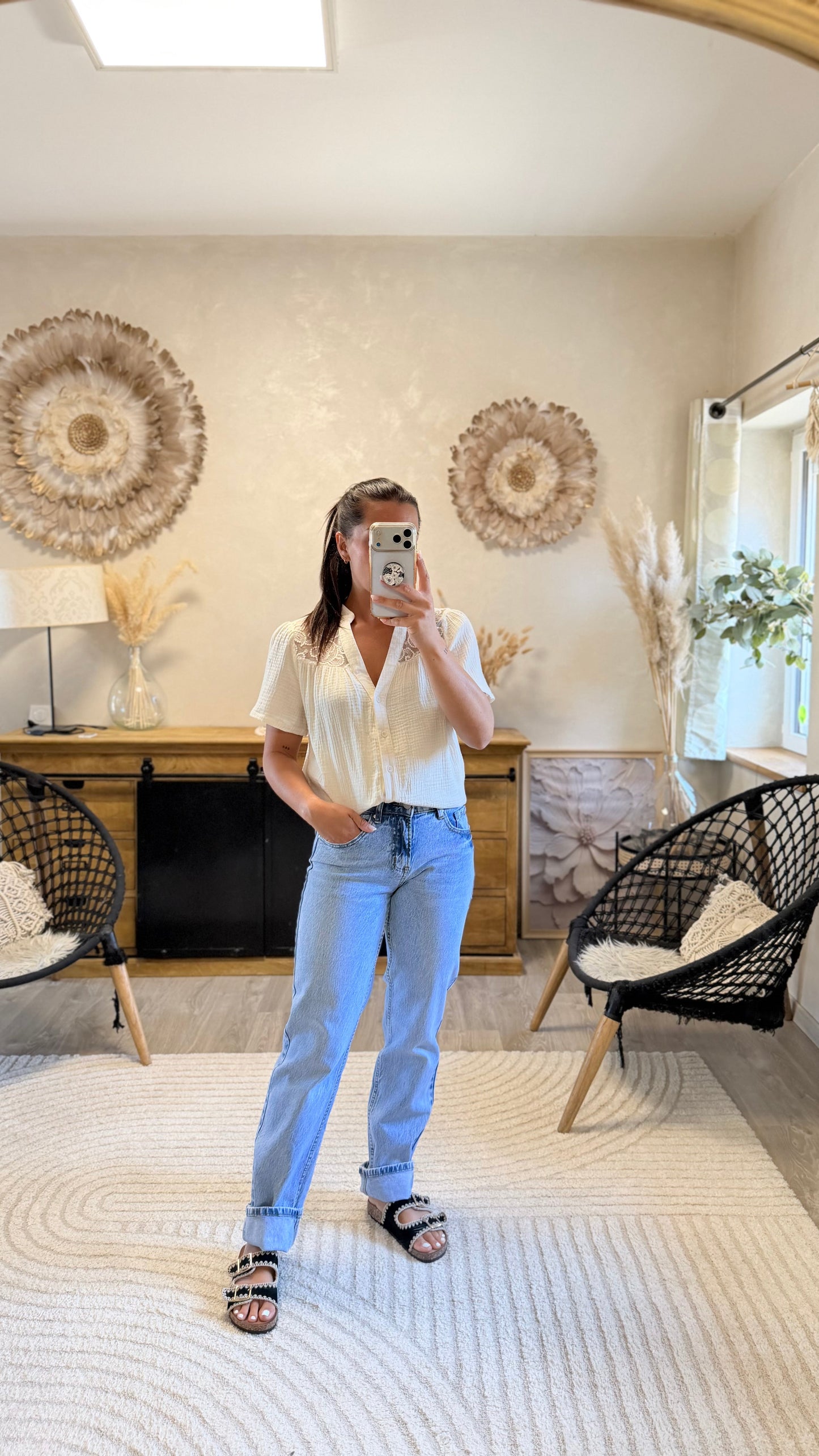 Sonia – Blusa beige