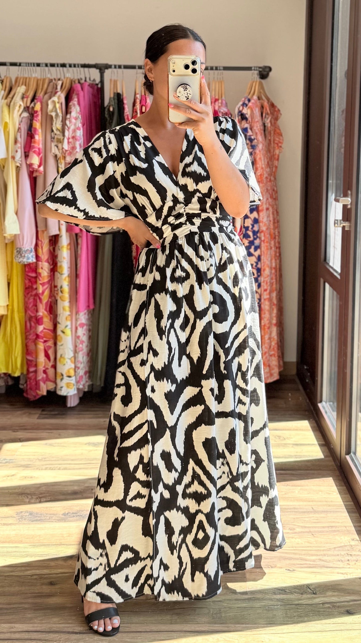 Vestido largo Gina CURVY (PEDIDO ANTICIPADO ENVÍO EL 15/07)