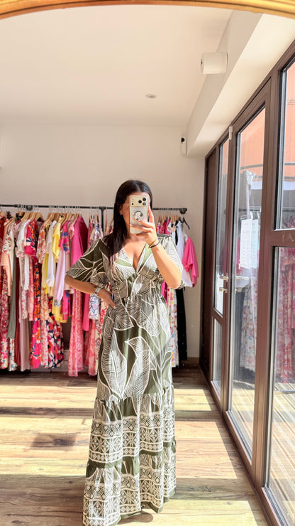 Ropa larga Julya CURVY Kaki