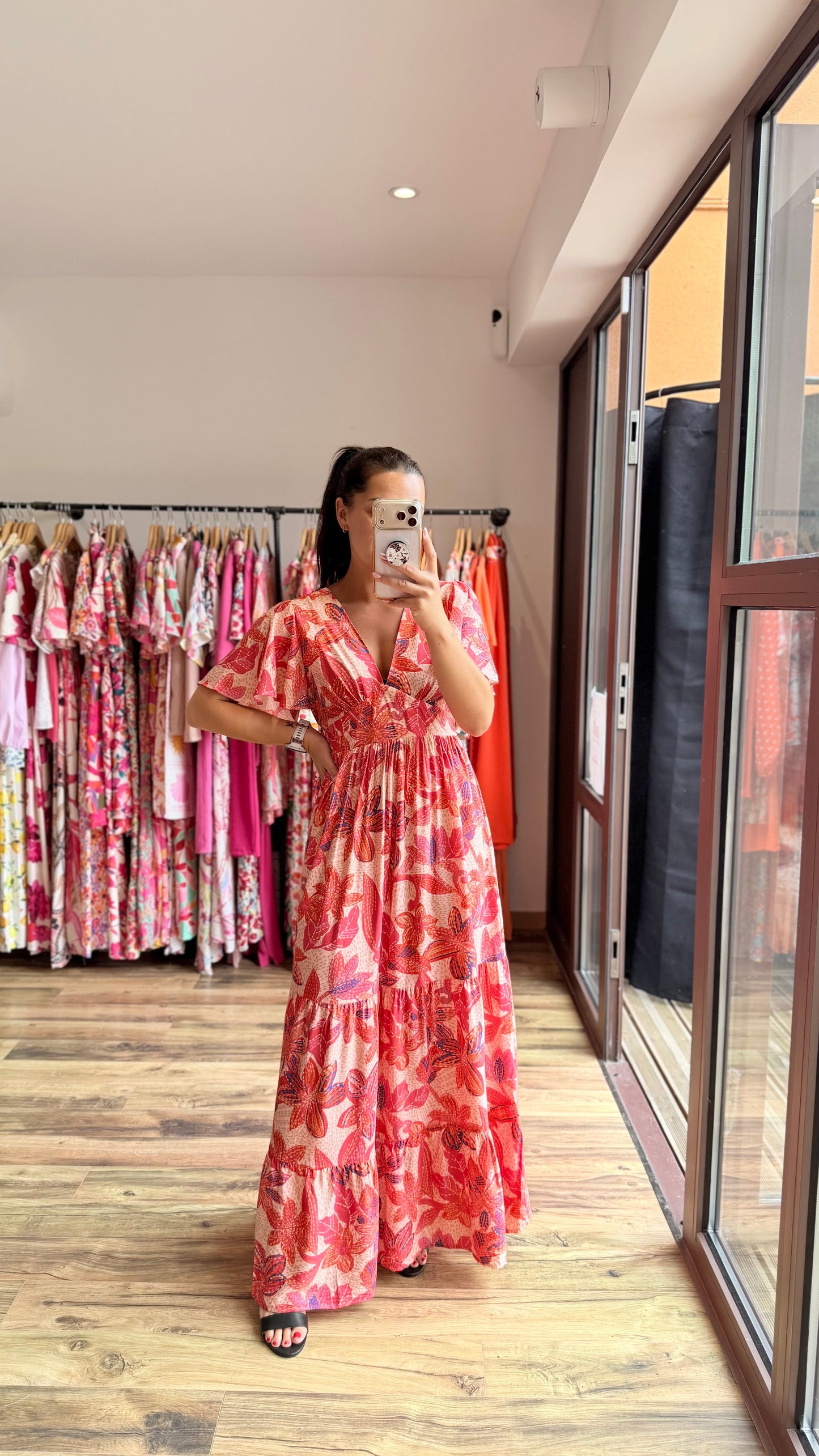 Robe longue Galys CURVY (PEDIDO ANTICIPADO ENVÍO EL 15/07)