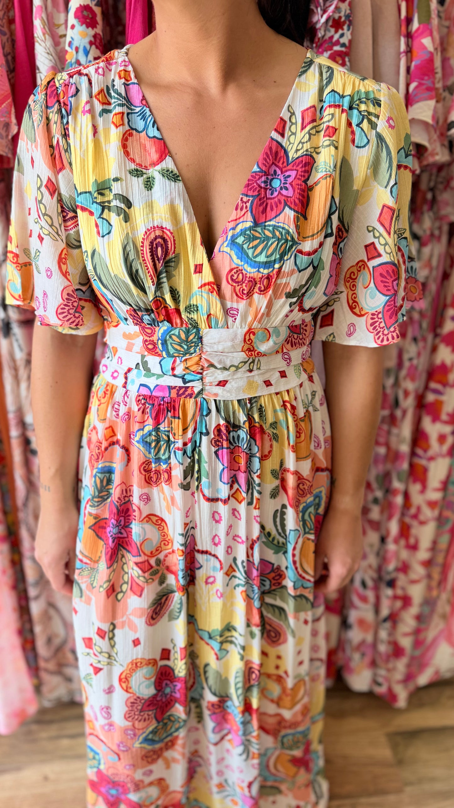 Robe longue Lita CURVY (PEDIDO ANTICIPADO ENVÍO EL 9/06)