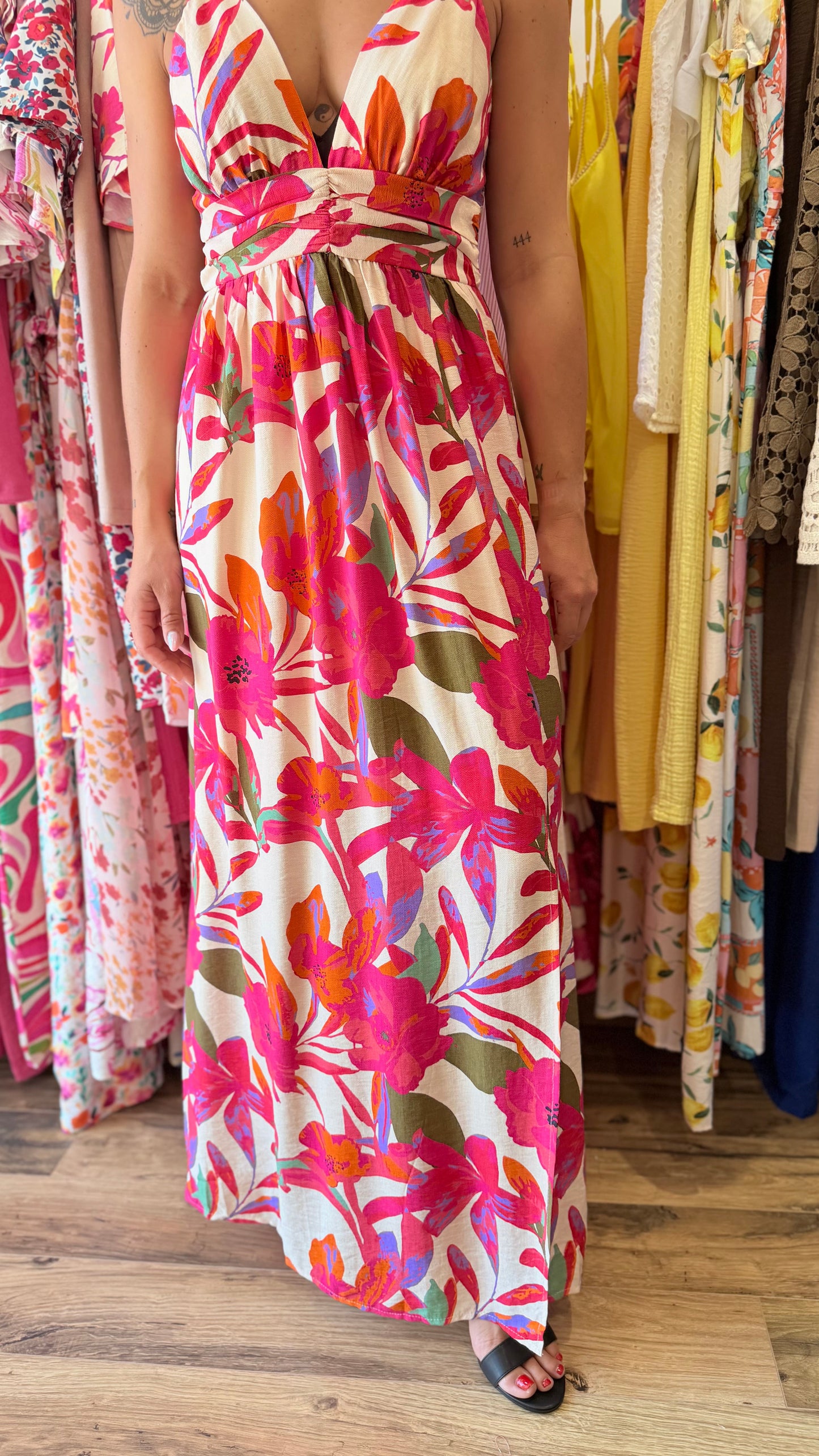 Vestido largo Caillier CURVY
