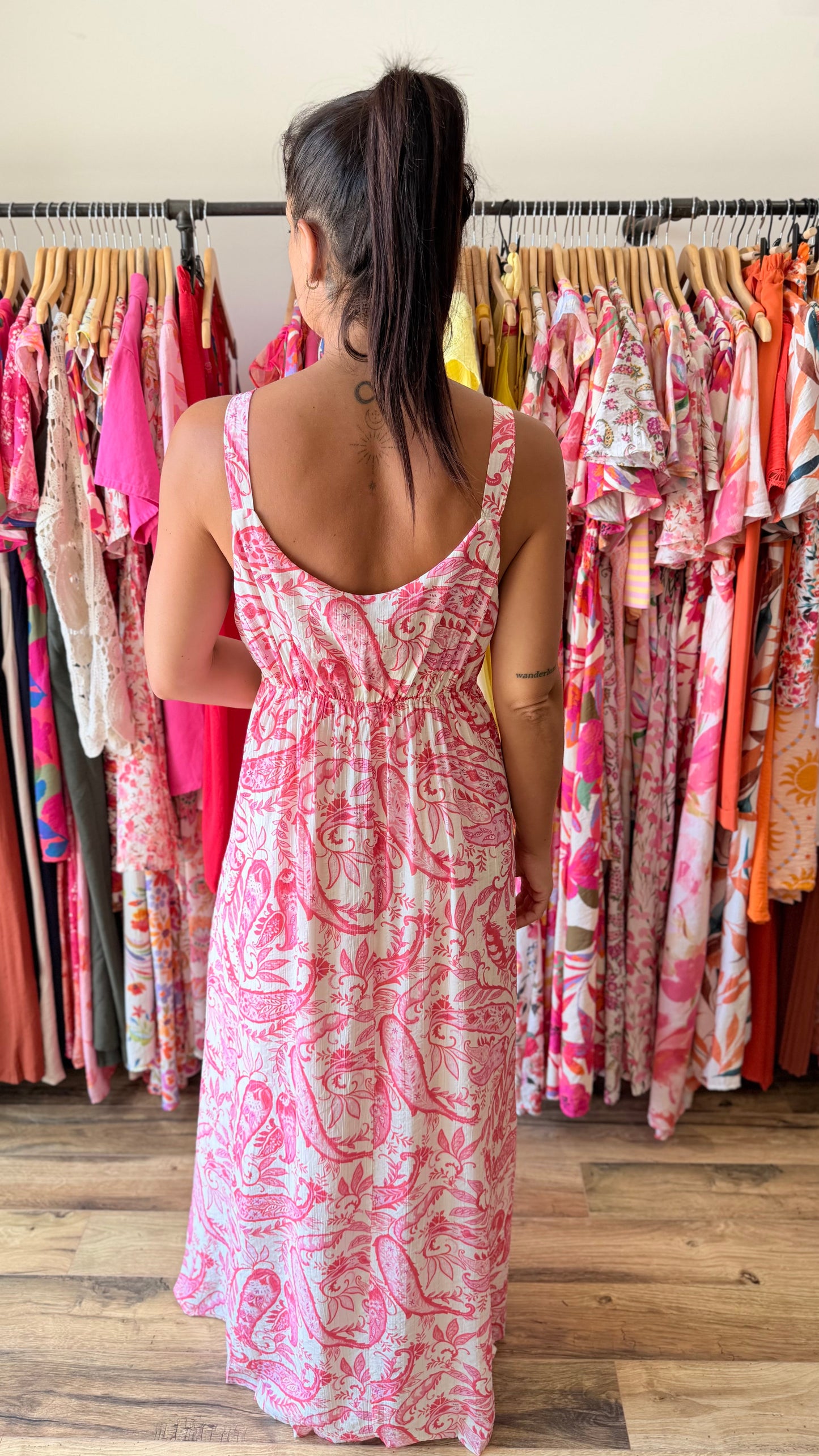 Vestido largo Nael CURVY