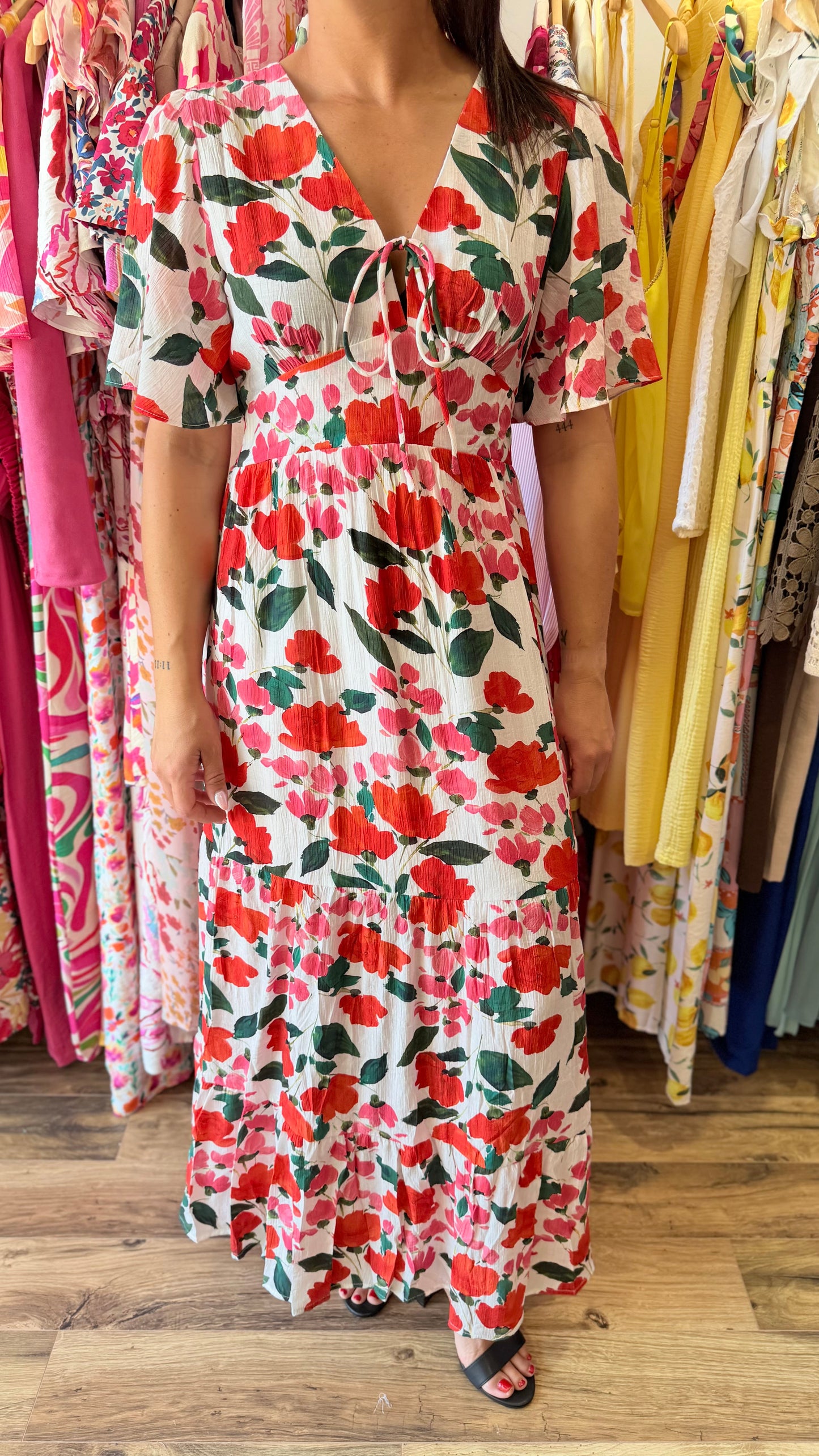 Robe longue Cassandre CURVY