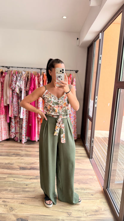 Pantalón Candice kaki CURVY