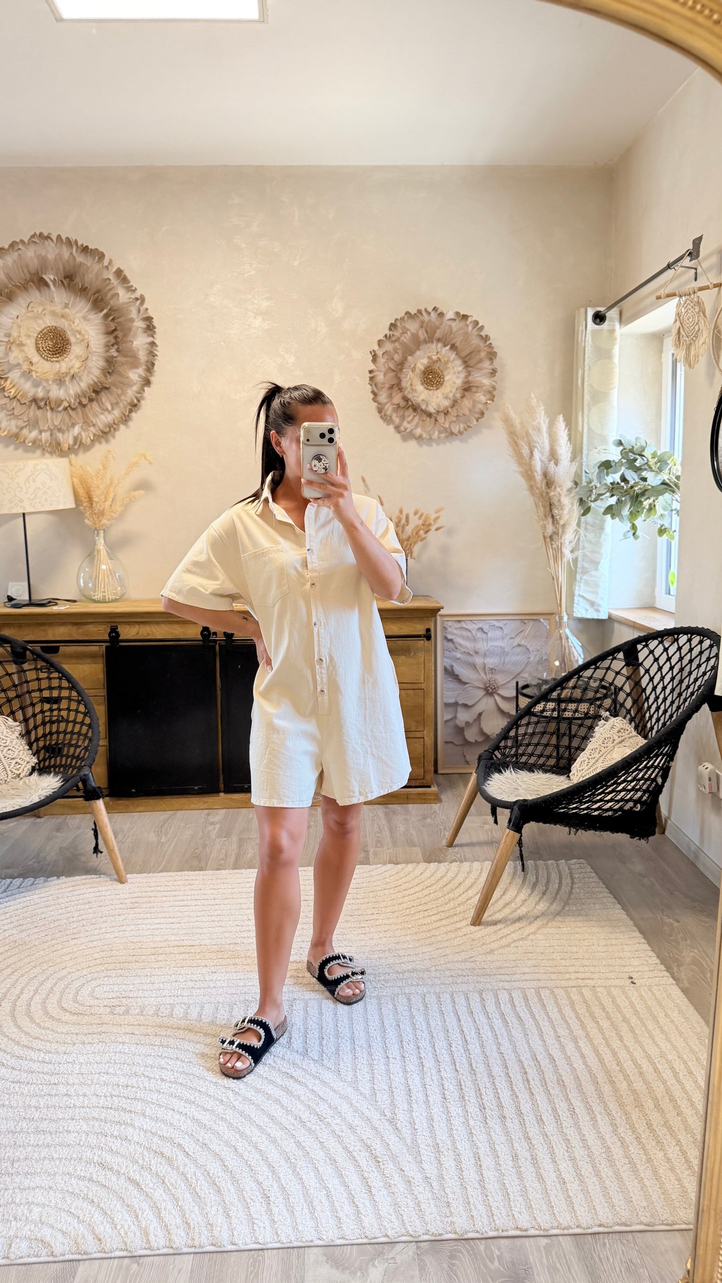Renata – Conjunto beige