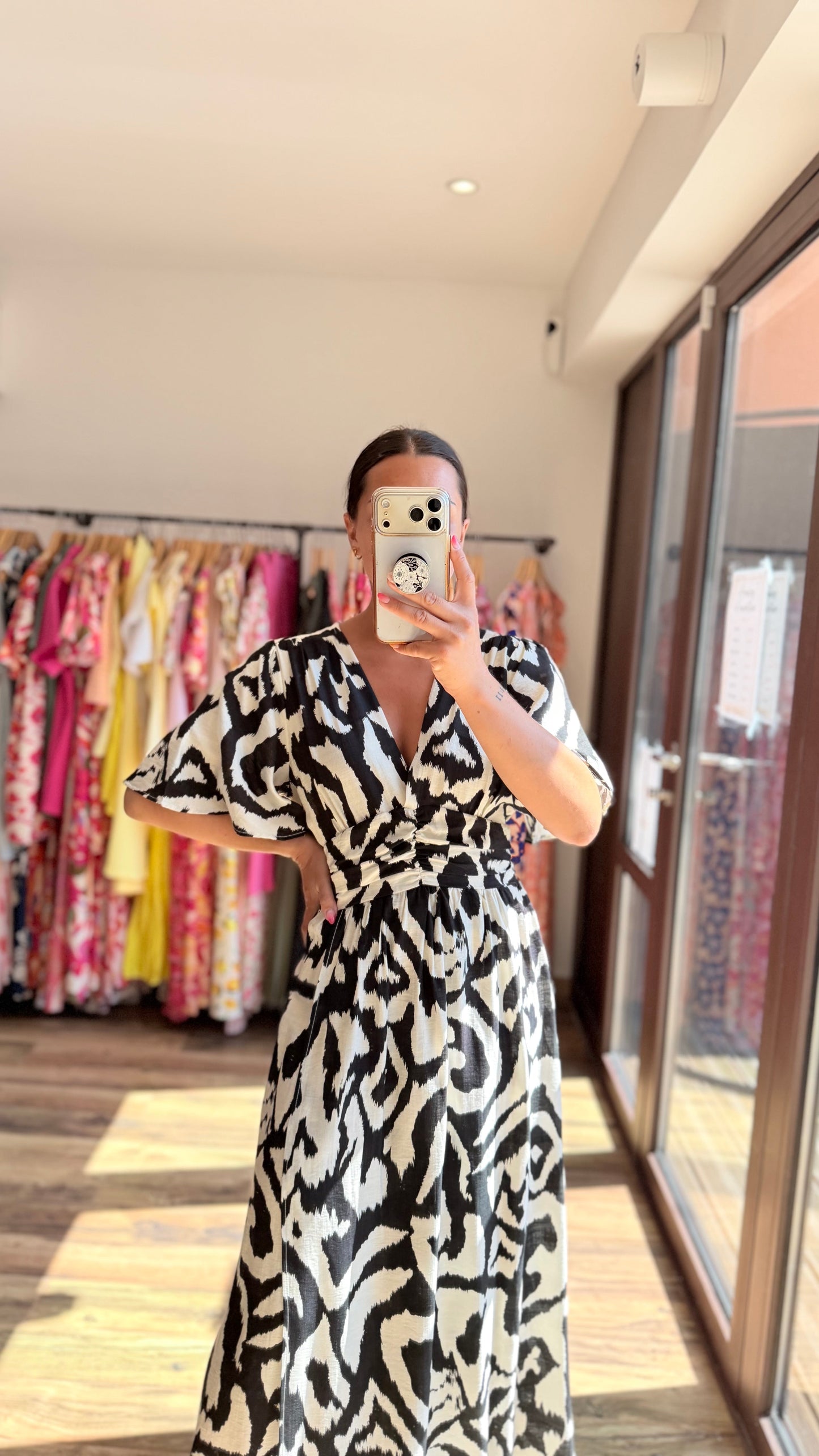 Vestido largo Gina CURVY (PEDIDO ANTICIPADO ENVÍO EL 15/07)