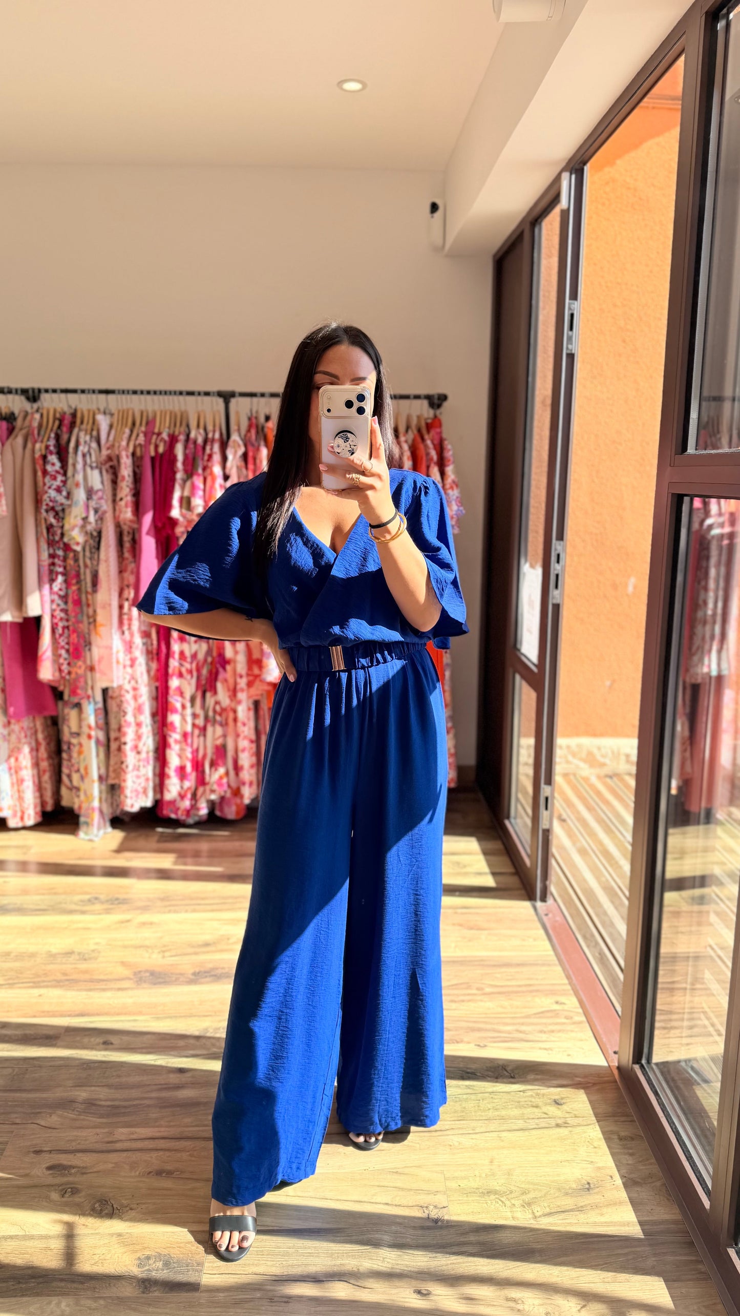 Combinaison Slomé bleu roi CURVY