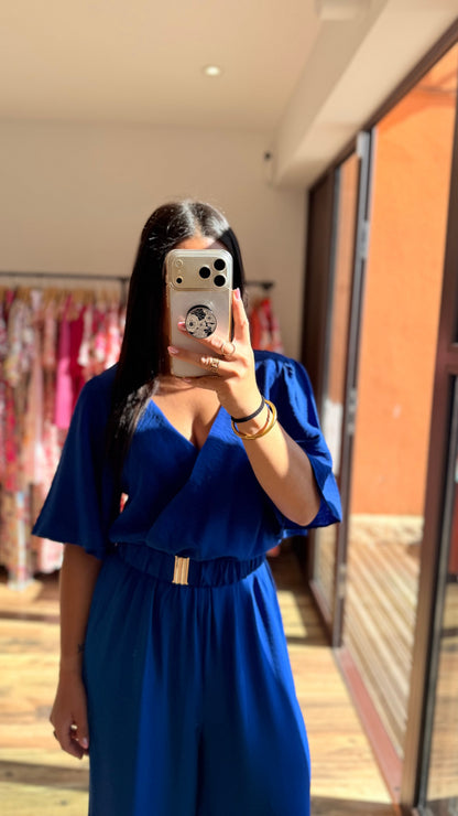Combinaison Slomé bleu roi CURVY