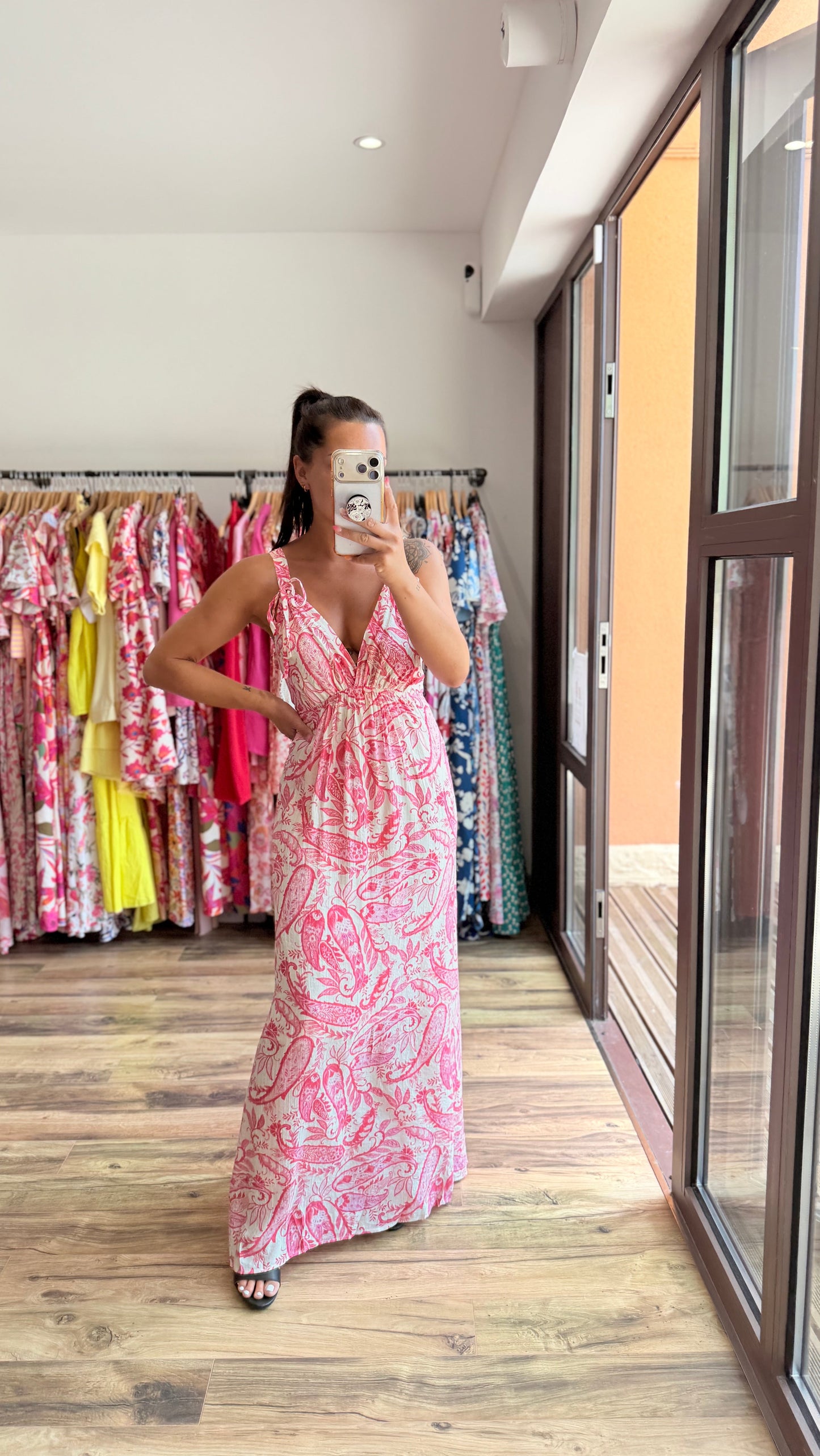 Vestido largo Nael CURVY