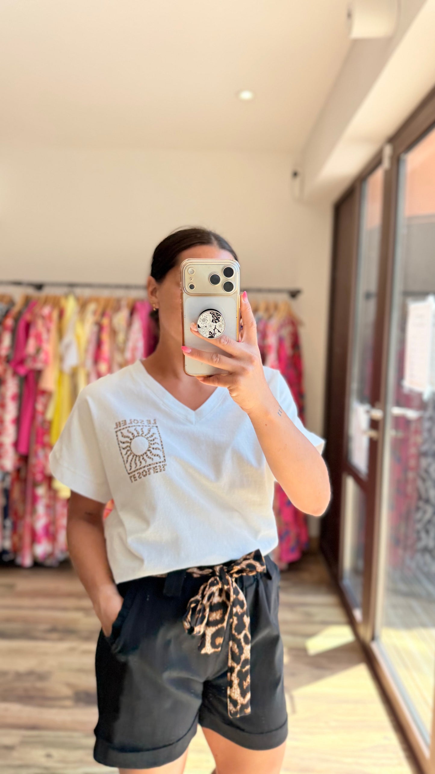 Camiseta leopardo el sol CURVY