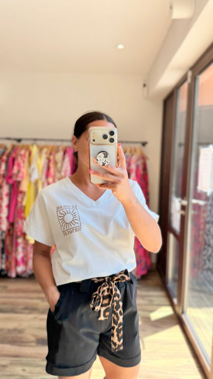 Camiseta leopardo el sol CURVY