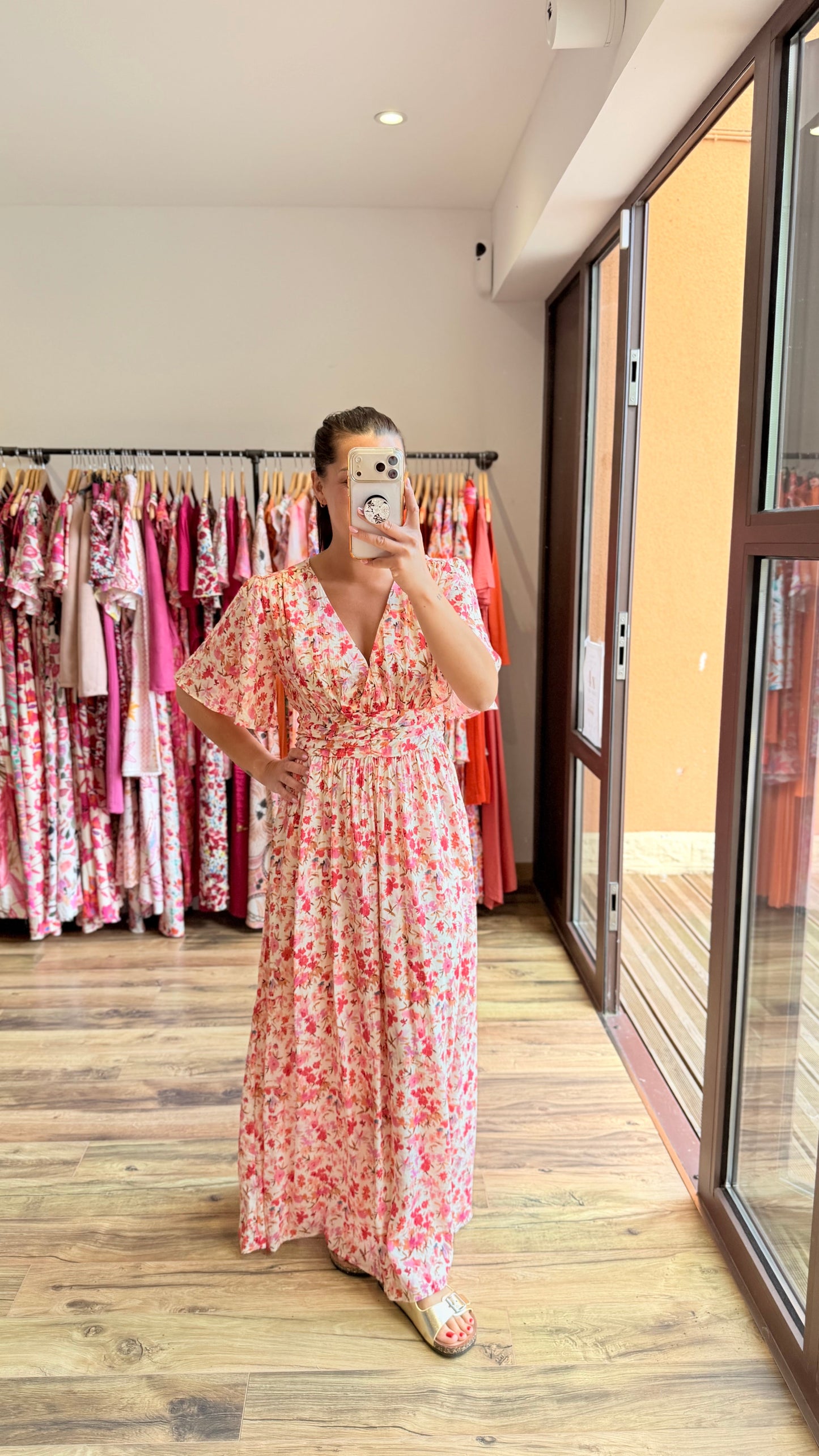 Robe longue Berry CURVY PRÉCOMMANDE EXPÉDITION 1/06)