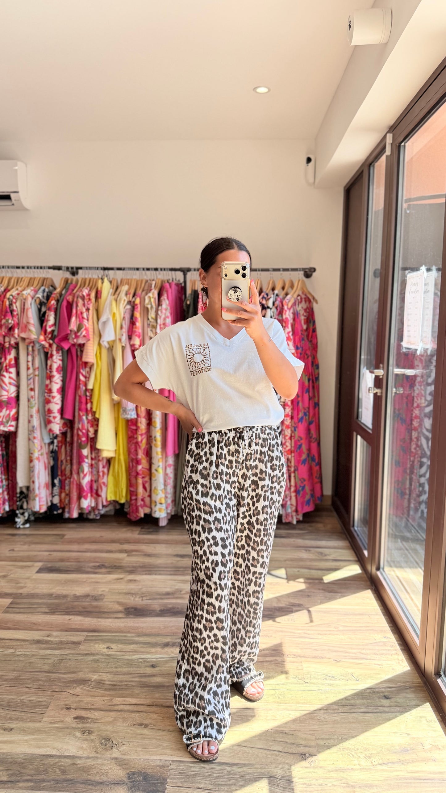 Camiseta leopardo el sol CURVY
