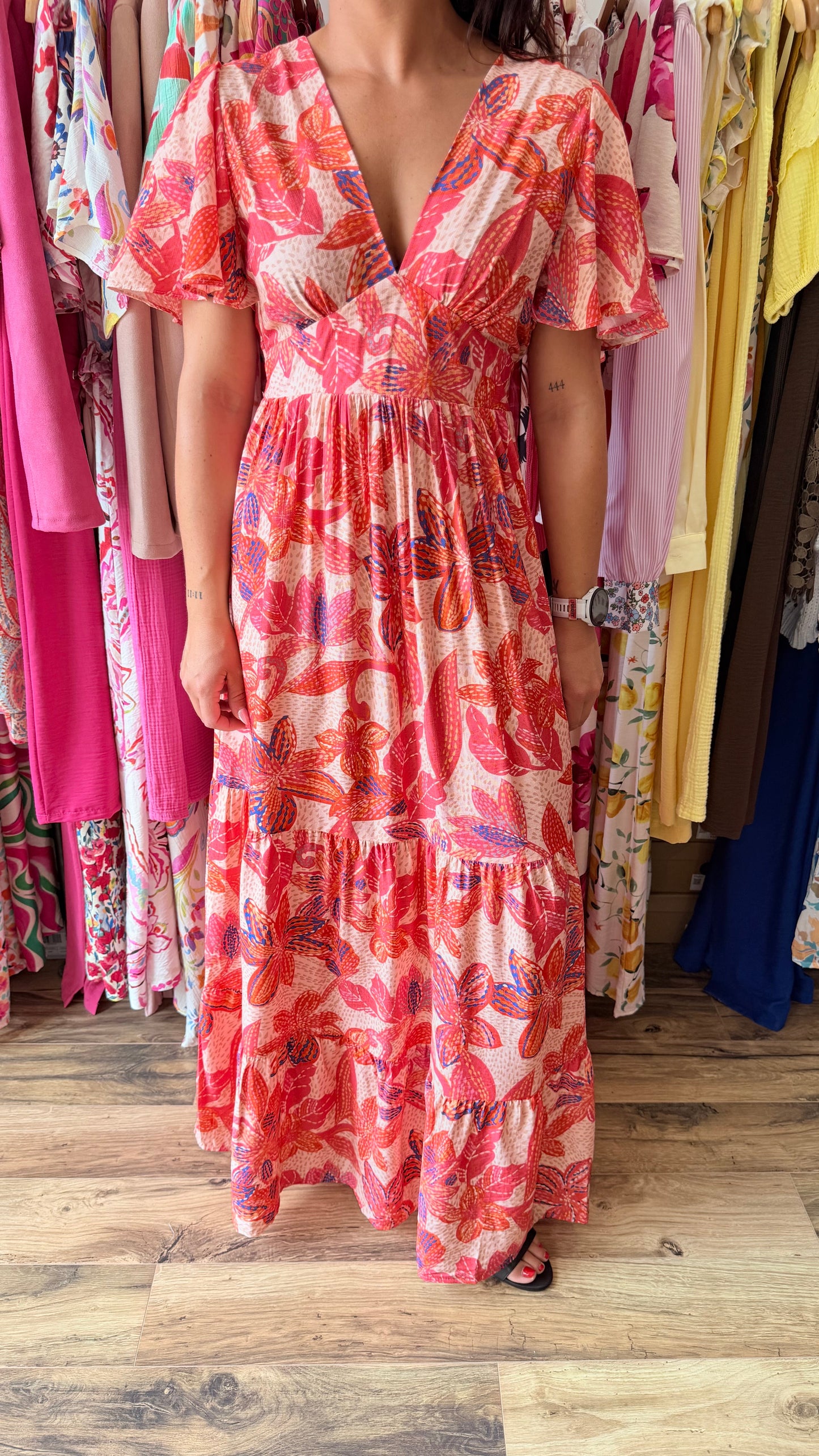 Robe longue Galys CURVY (PEDIDO ANTICIPADO ENVÍO EL 15/07)