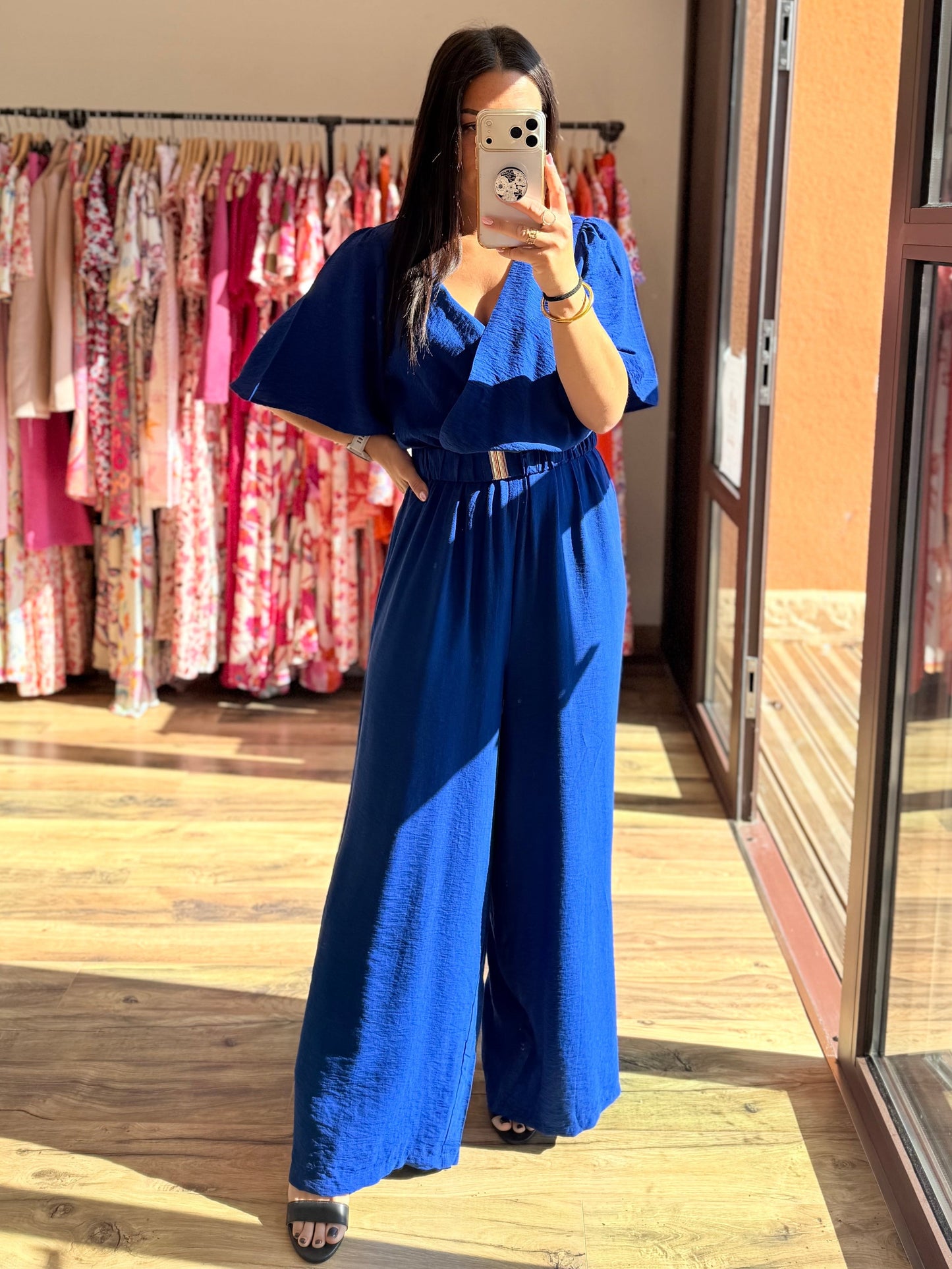 Combinaison Slomé bleu roi CURVY
