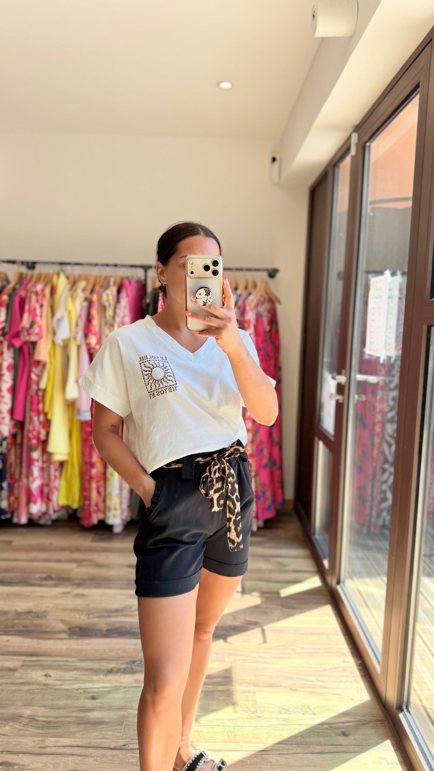 Short bommy leopardo CURVY