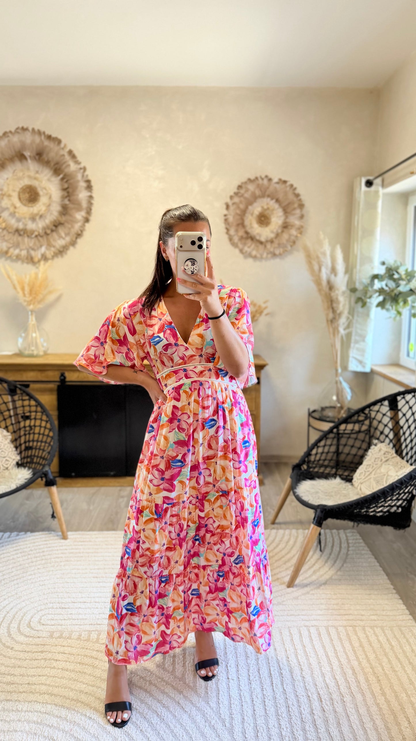 Robe longue Donia CURVY