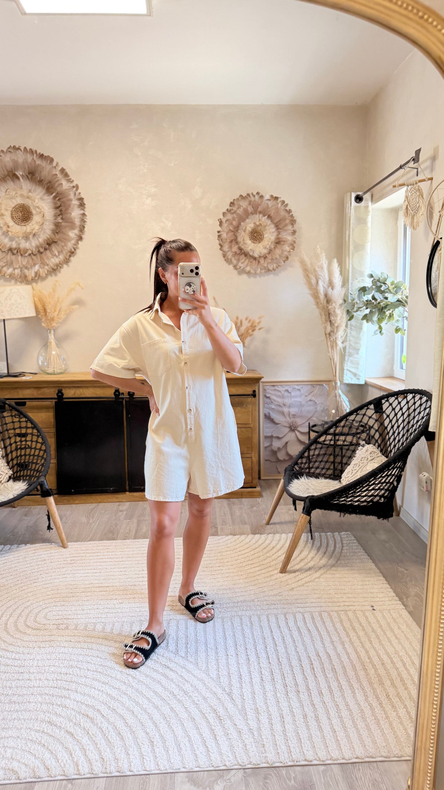 Renata – Conjunto beige