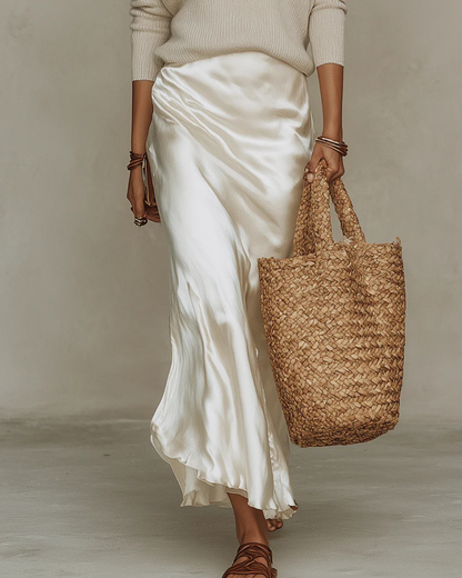 Anaïs | Vestido satinado elegante