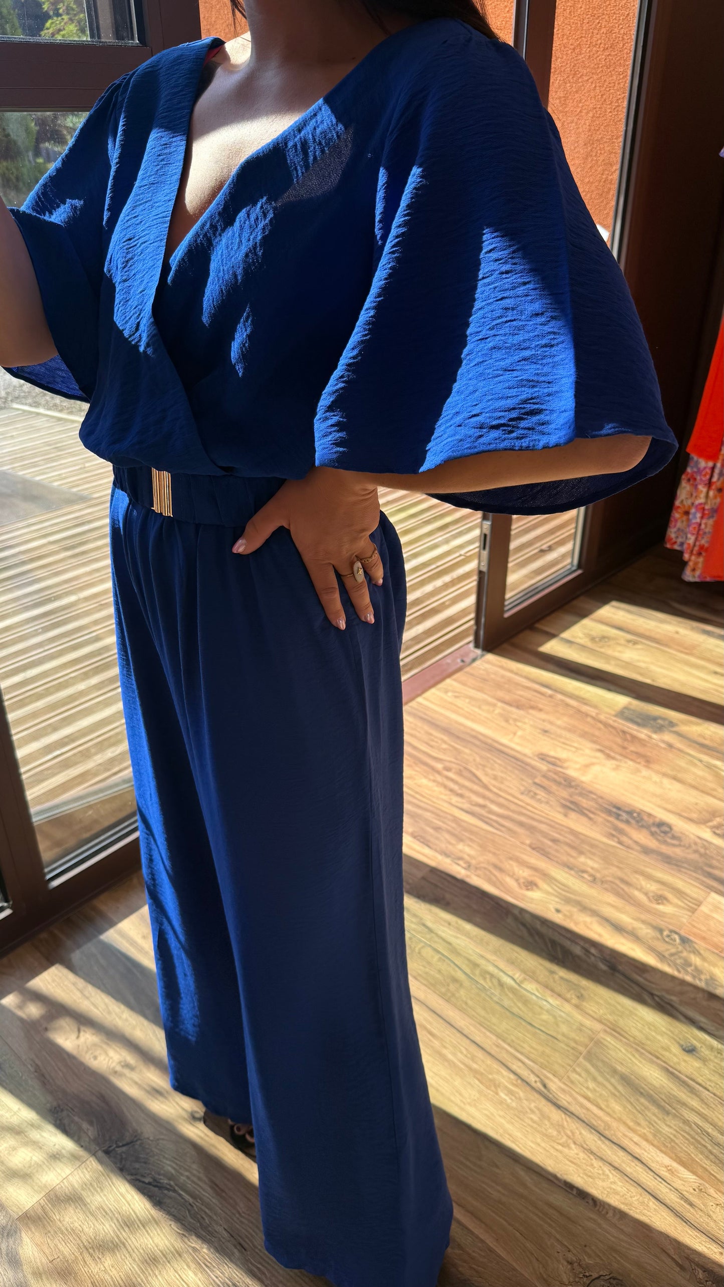 Combinaison Slomé bleu roi CURVY
