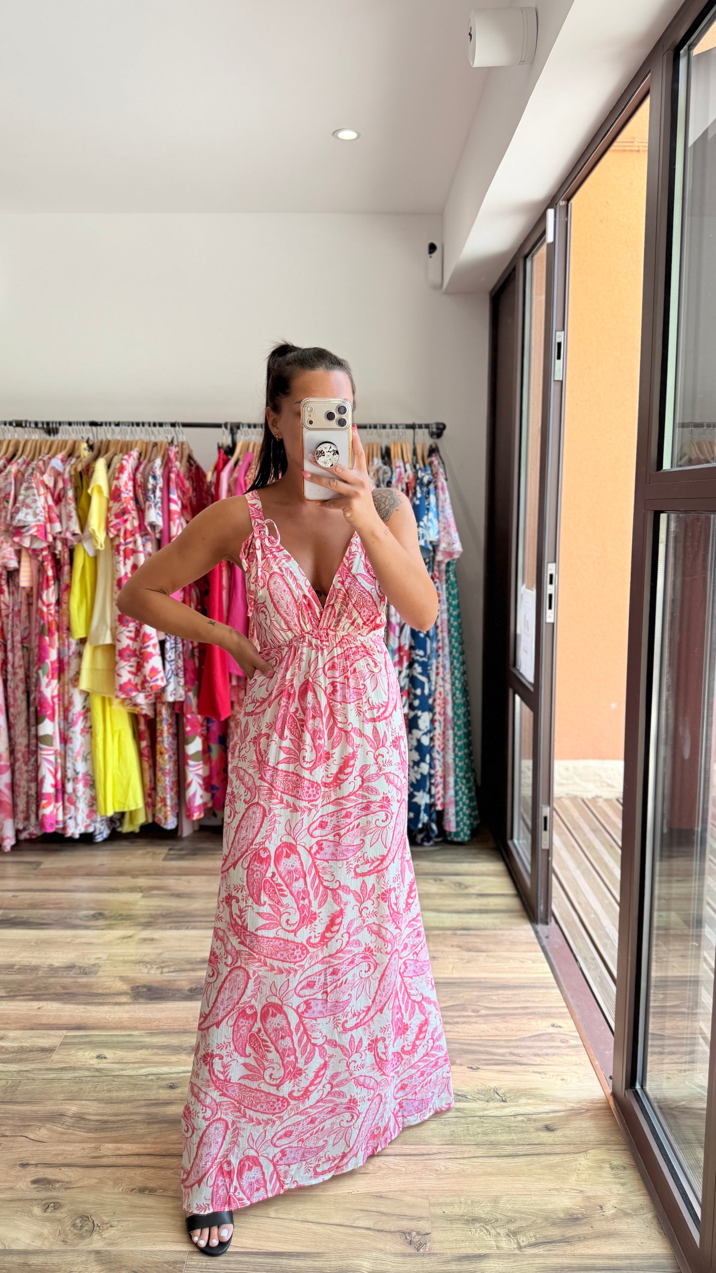 Vestido largo Nael CURVY