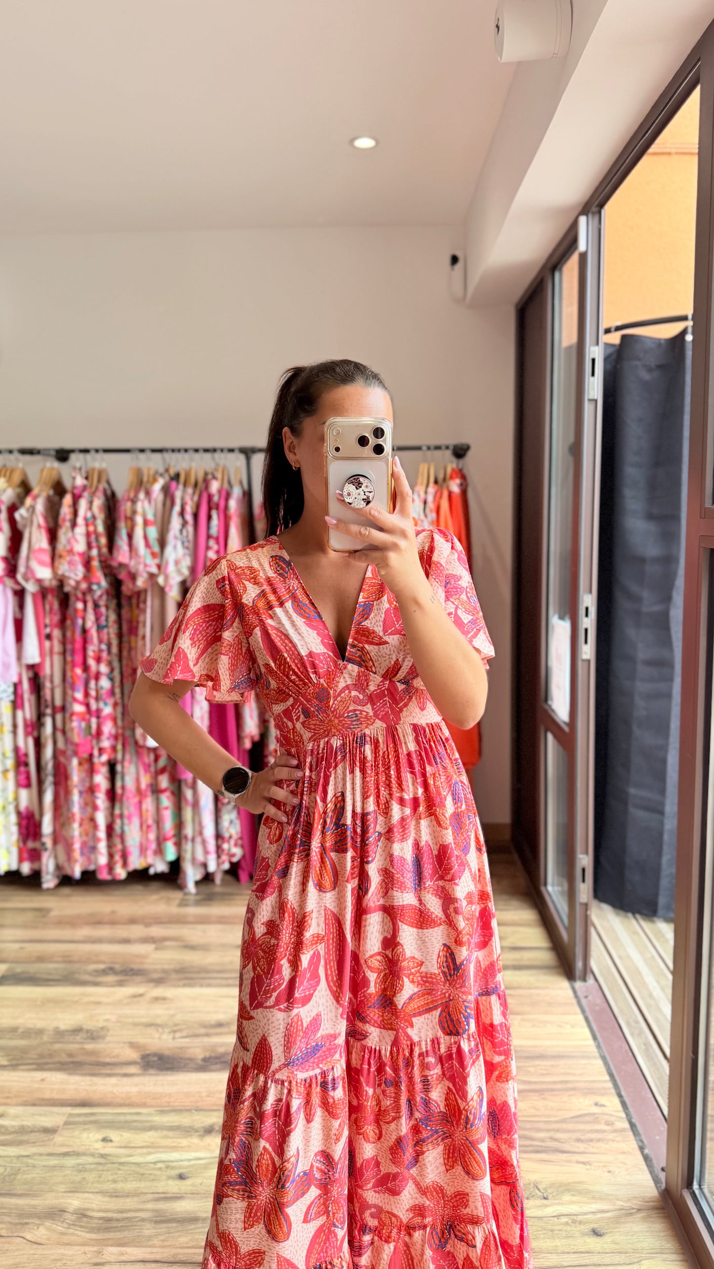 Robe longue Galys CURVY (PEDIDO ANTICIPADO ENVÍO EL 15/07)