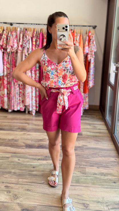 Short Bommy Fucsia CURVY