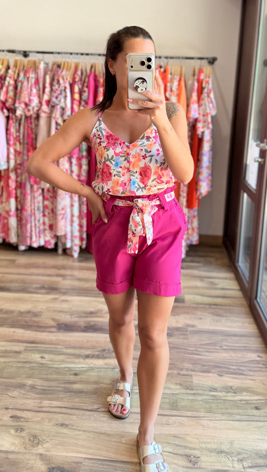 Short Bommy Fucsia CURVY