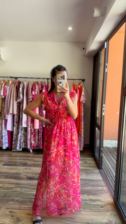 Vestido largo Lona CURVY (PRE-ORDER ENVÍO EL 15/07)