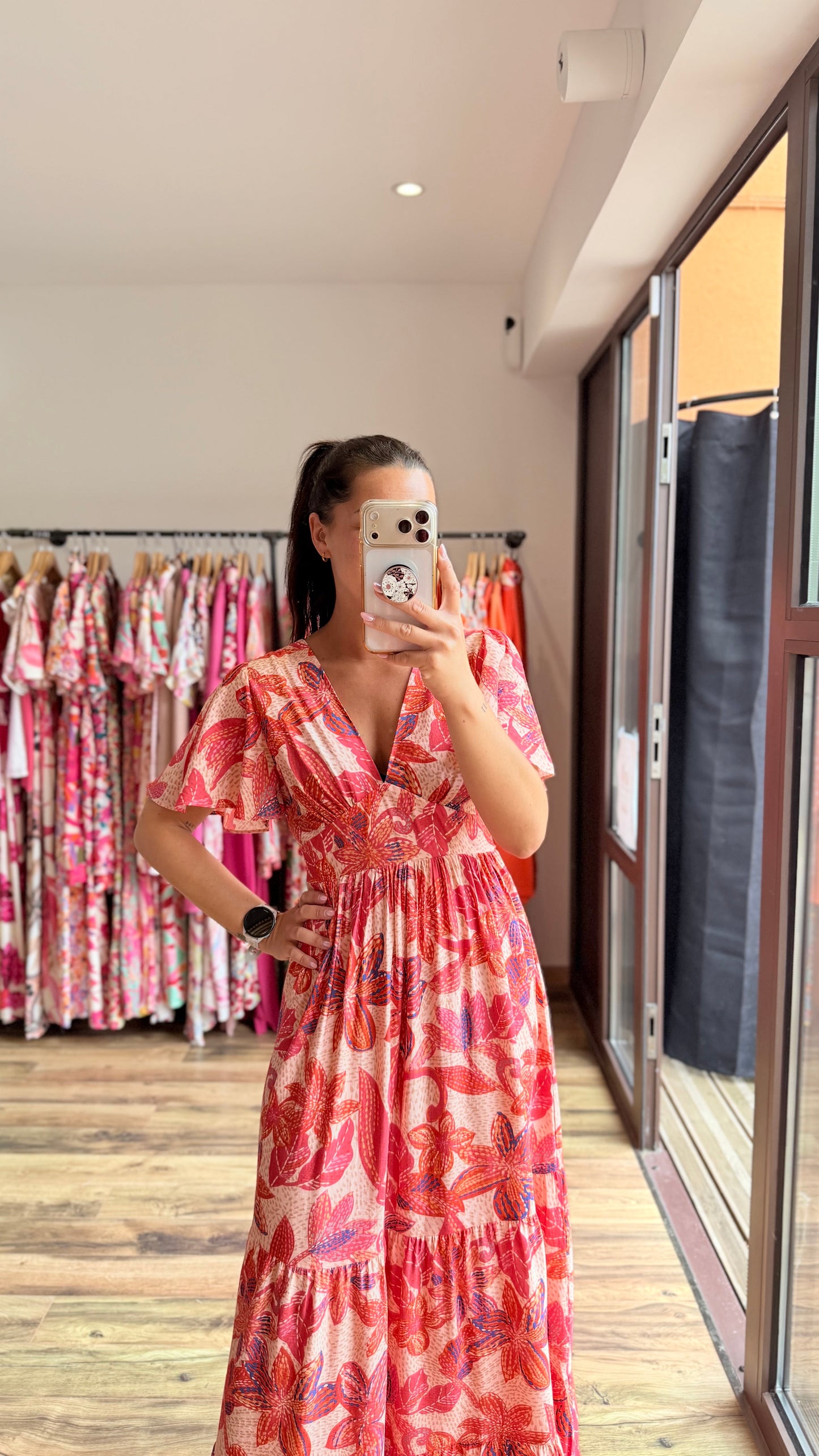 Robe longue Galys CURVY (PEDIDO ANTICIPADO ENVÍO EL 15/07)