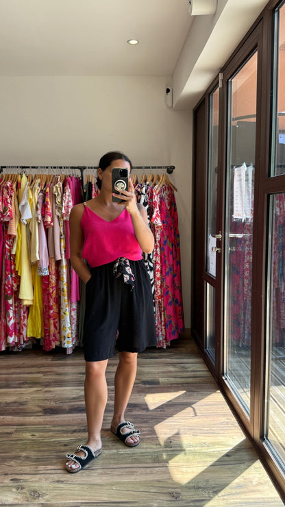 Top Perlas Rosa CURVY