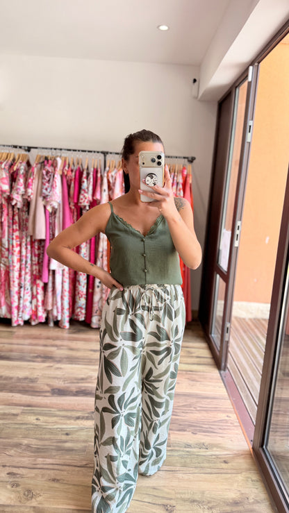 Top Hosa kaki CURVY